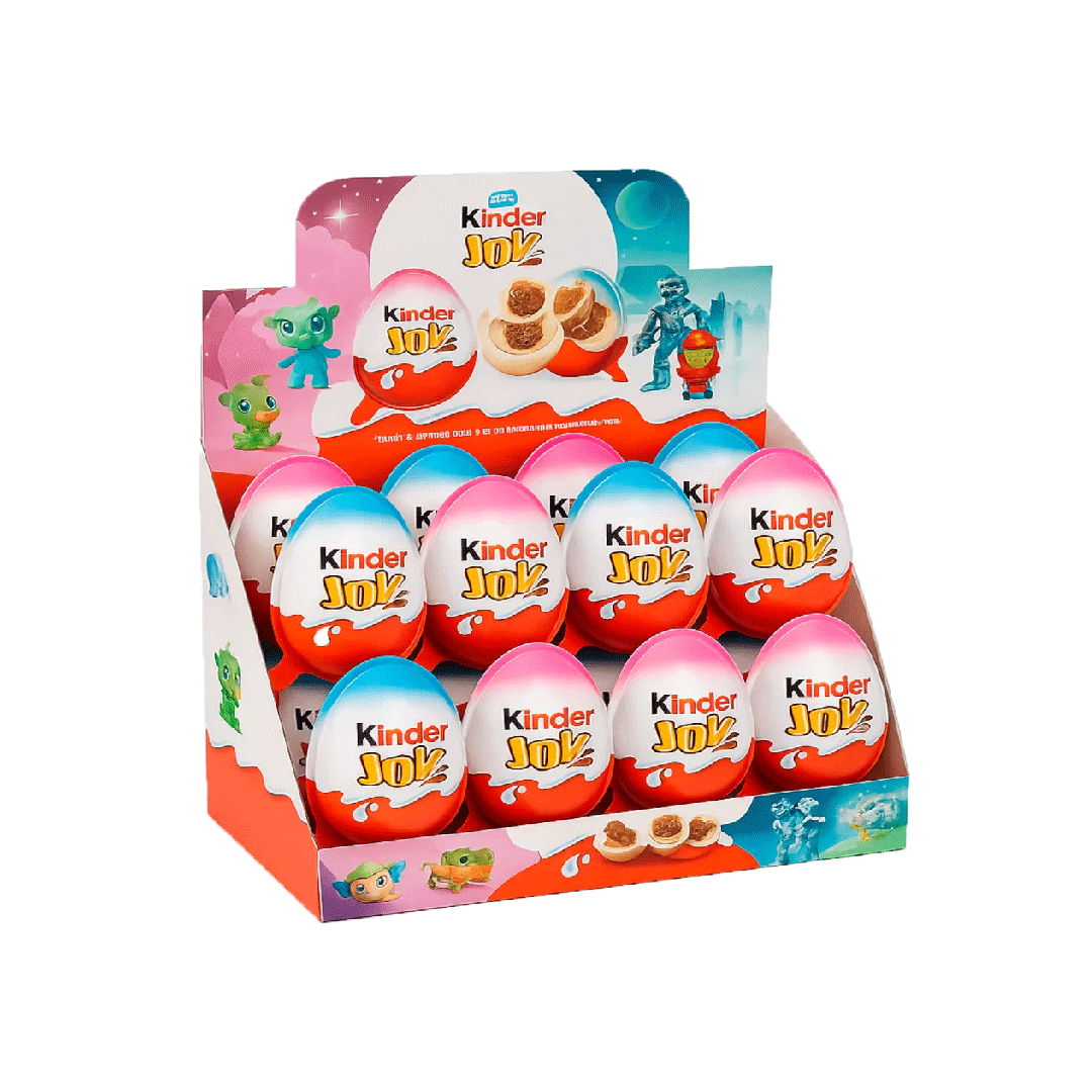 KINDER JOY X 12 UNID MIXTO – Golosinas Sagitario